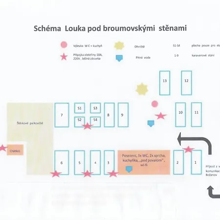 Stellplatz * Božanov